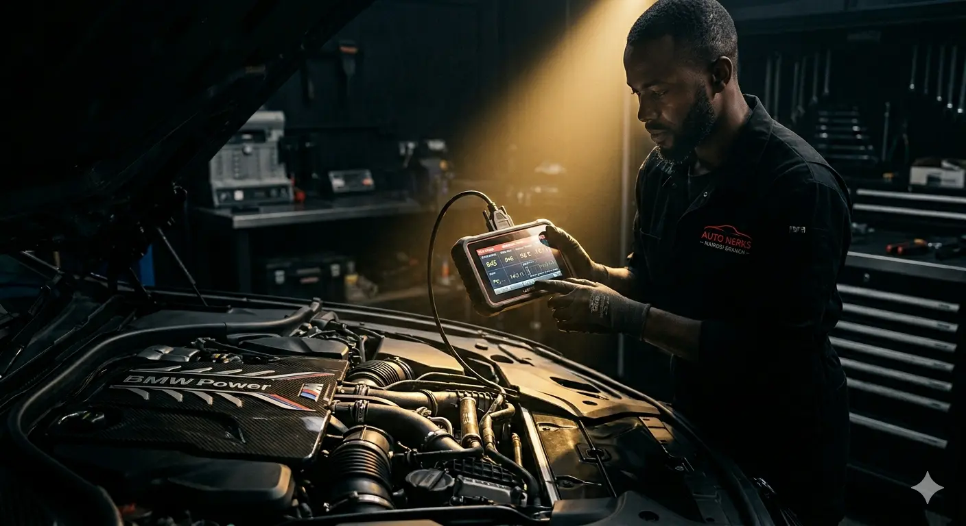 Professional vehicle diagnostics at Zayn Auto Care